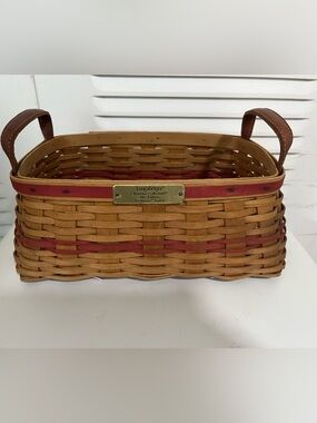Longaberger 2002 Christmas Collection Traditions Basket